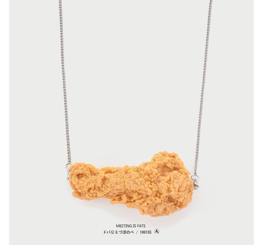 Elnge - Gefrituurde kip hanger ketting