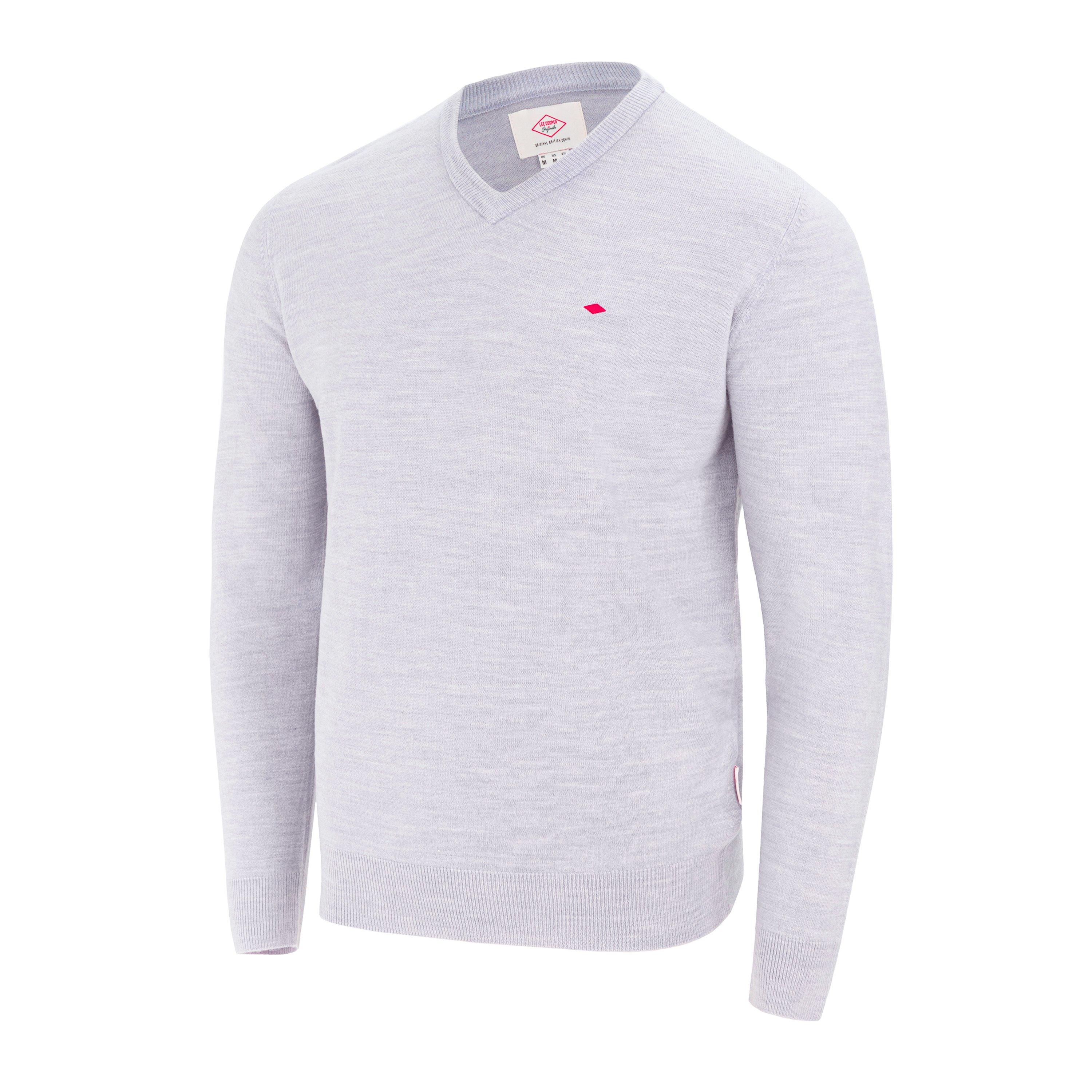 Lee Cooper Long sleeve V Neck Jumper