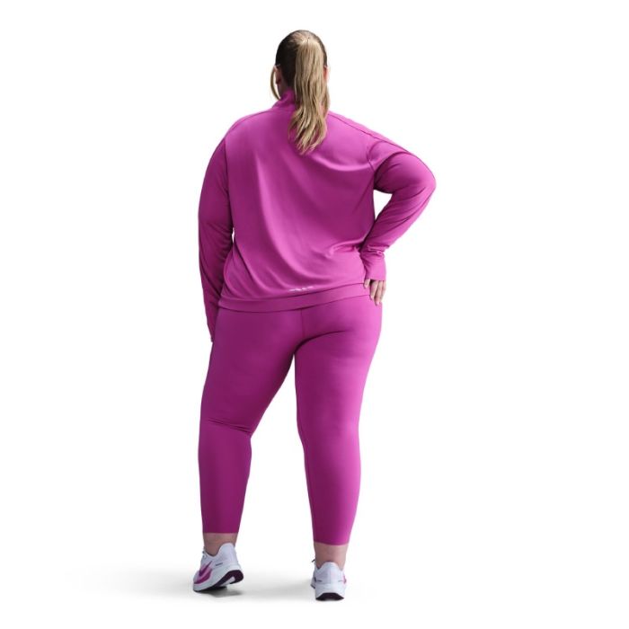 Nike Dame Trøjer Dri-FIT Swoosh Half-Zip Mid Layer (Plus Size) Pink