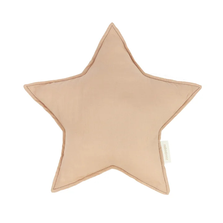 Nobodinoz - L1N0 Star Kissen, sand