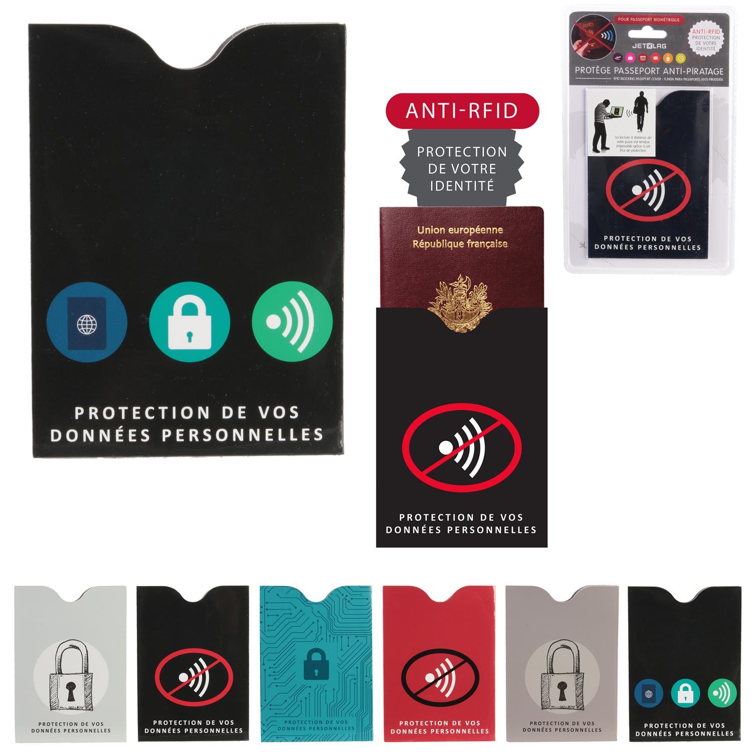 PROTEGE PASSEPORT RFID ANTI PIRATAGE