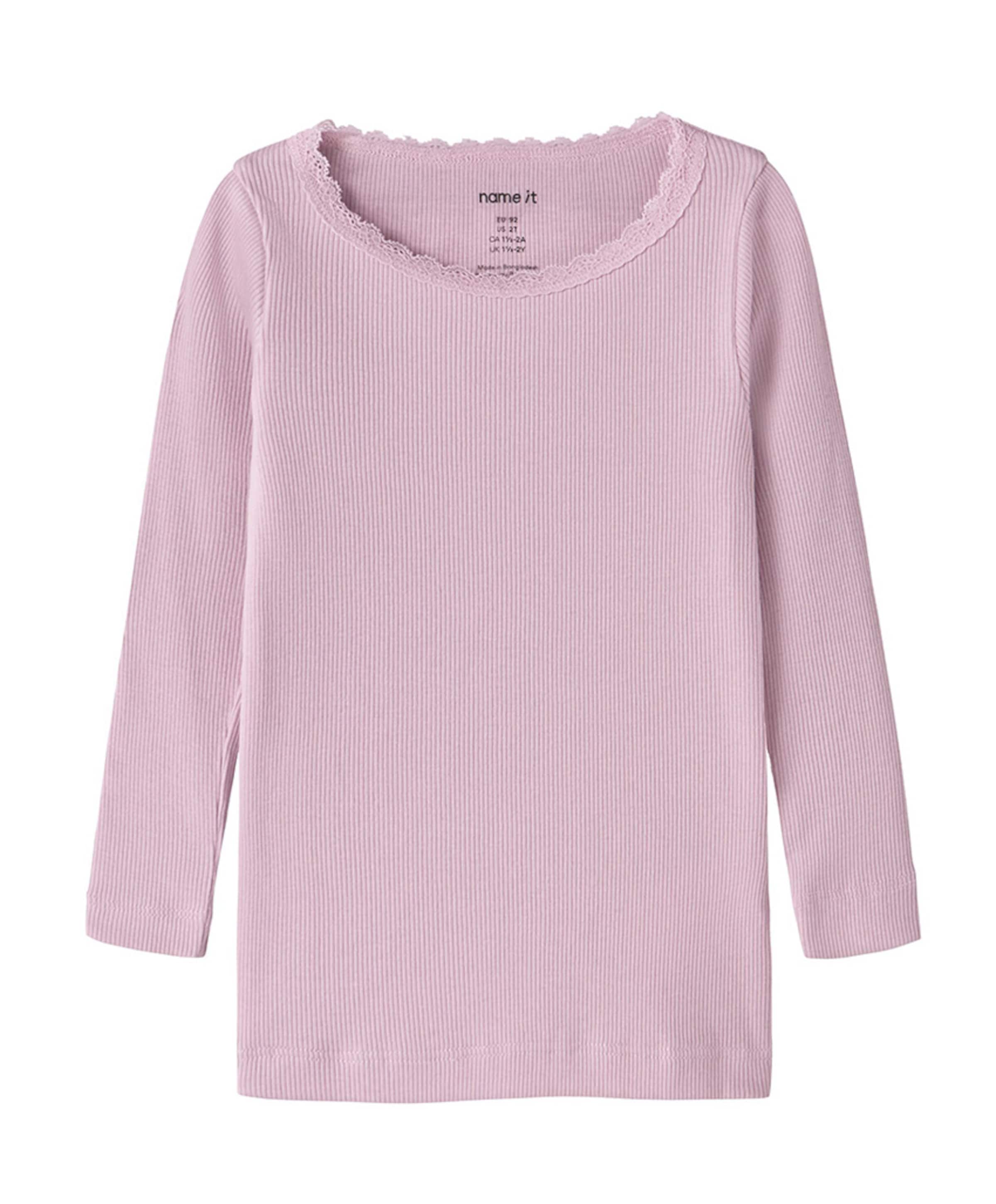 Name it Meisjes longsleeve roze