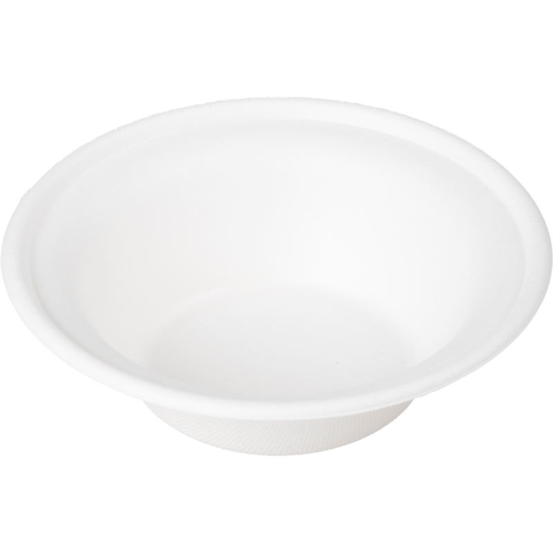 Elco Schale aus Bagasse, 15 cm, weiss, 25 Stück