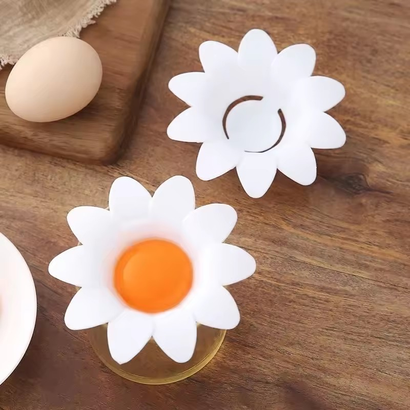Ei Trenner Blume Eigelb Eiweiss Sieb Back Hilfsmittel Eieröffner - Weiss