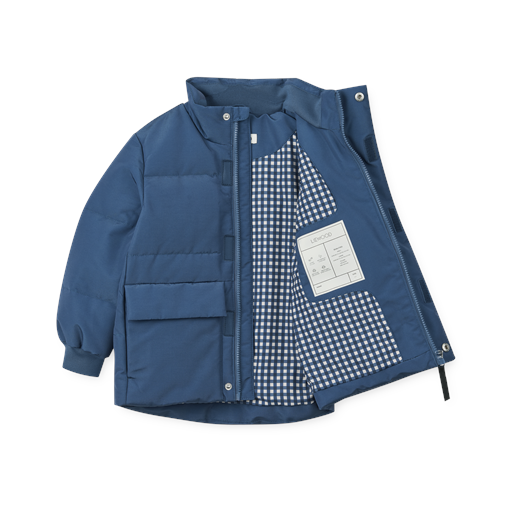 Liewood Rocka Vinterjakke, Indigo Blue, 116 cm