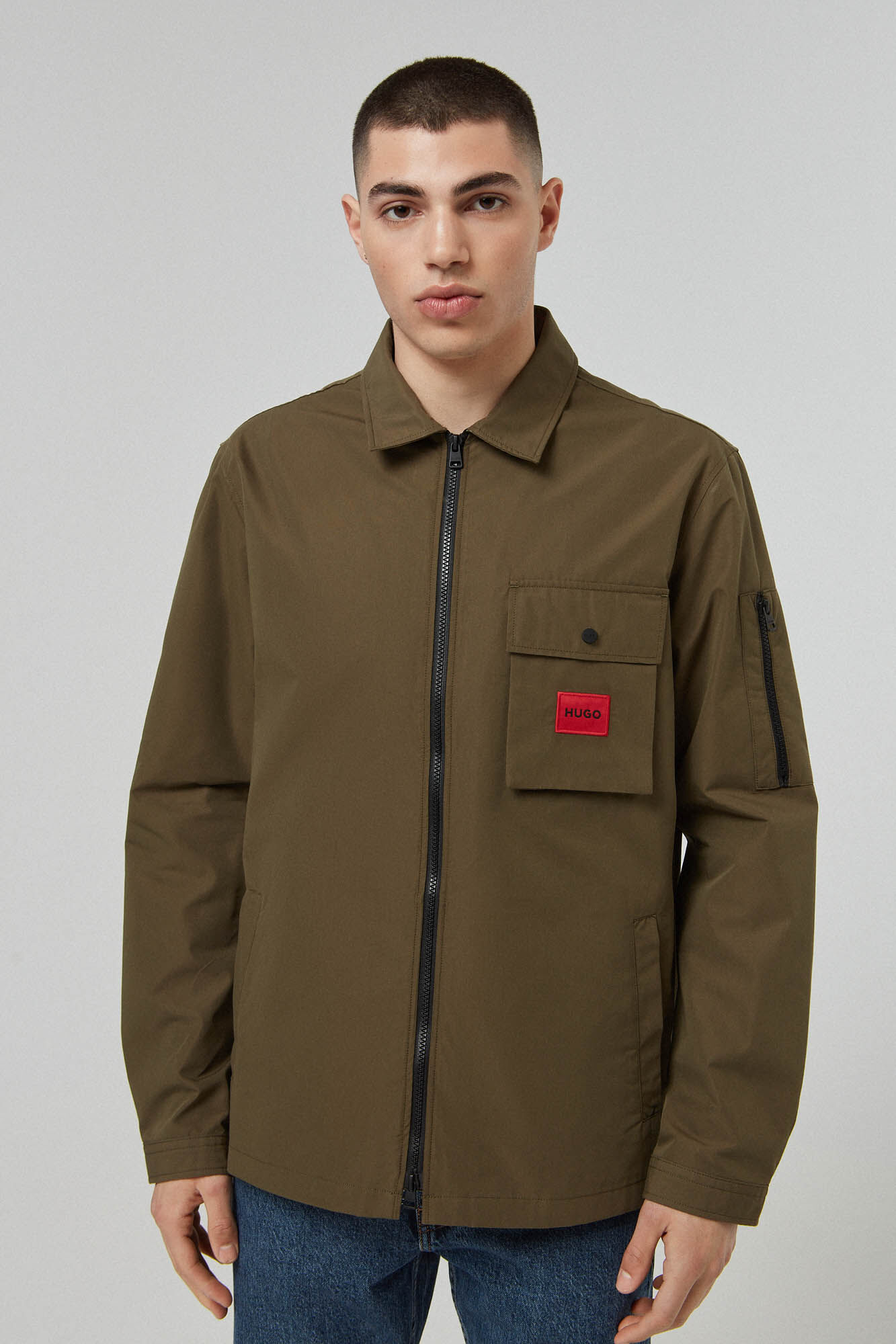 Sobrecamisa lona - verde