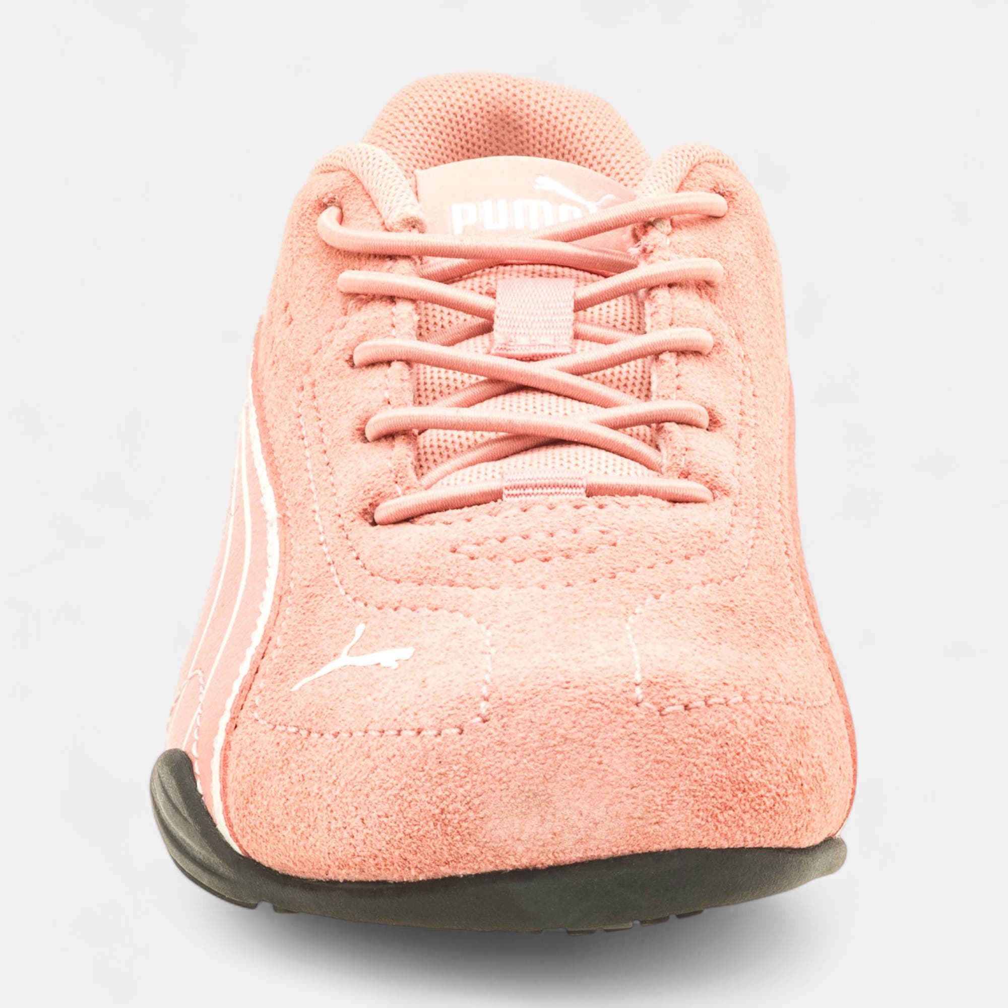 Sneakers Fille en cuir rose