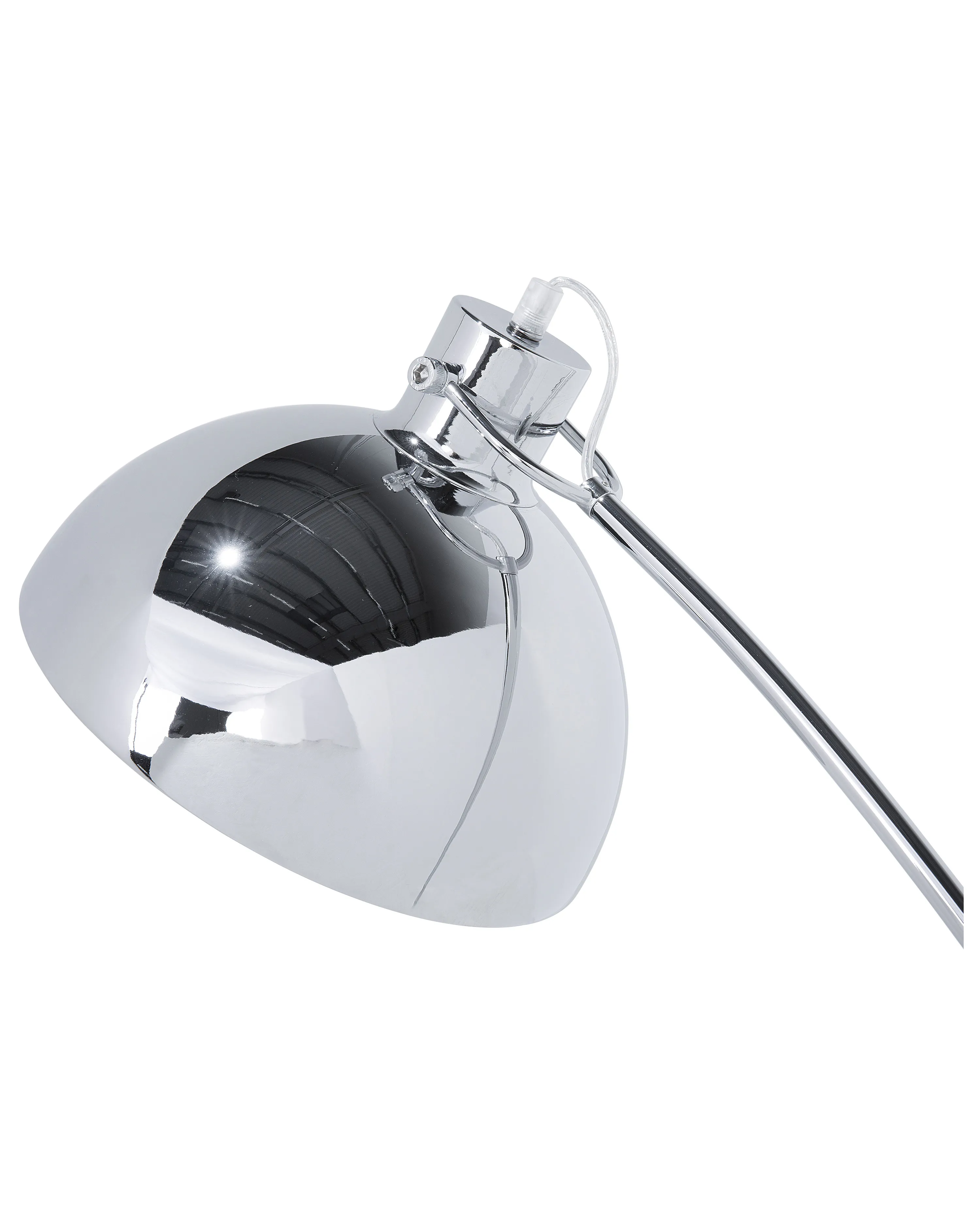 Staande lamp DINTEL Metaal Zilver