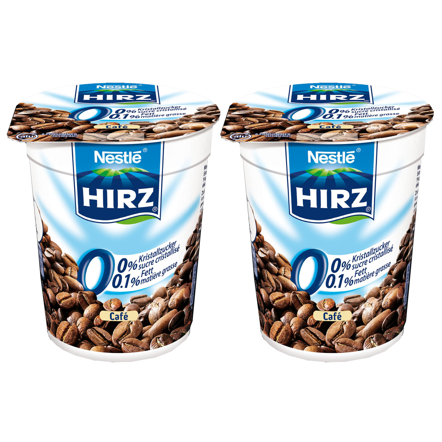 Hirz Joghurt 0% Mokka 2x180g