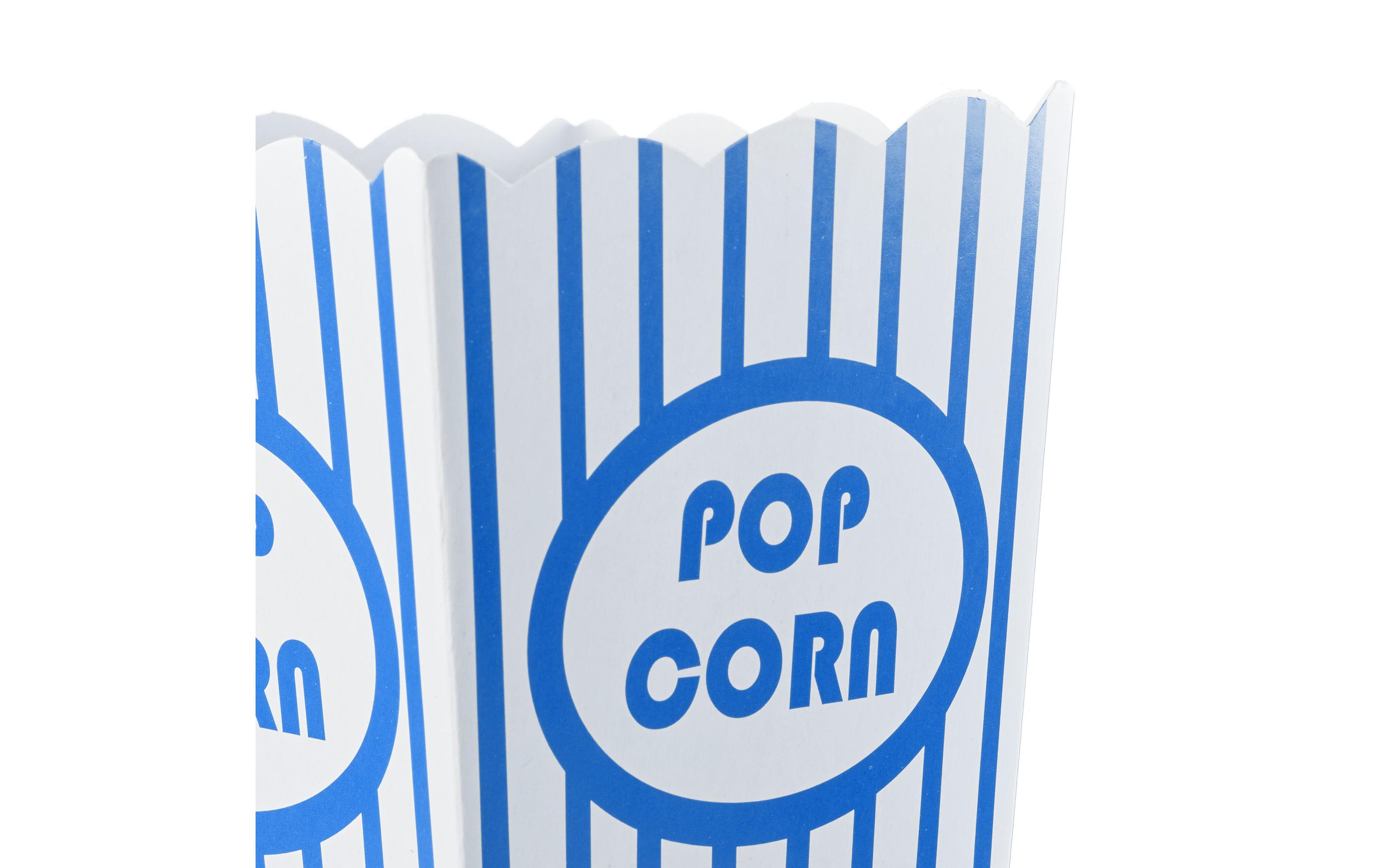Fingerfood-Schale Blau/Weiss 48 StückPopcorntüten