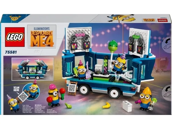 LEGO Despicable Me 75581 Minions-partybus