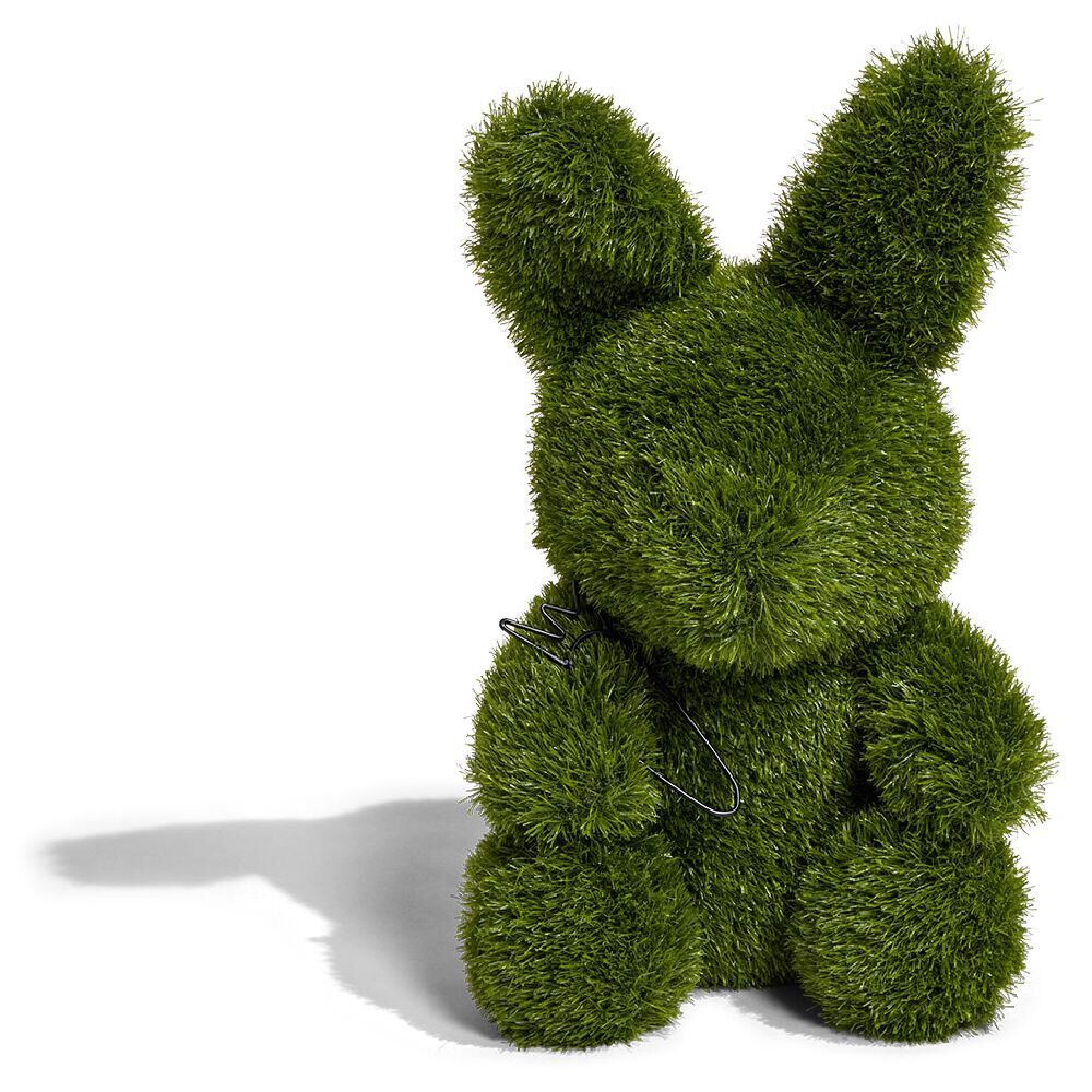 Lapin en gazon synthétique 47x35xH54cm