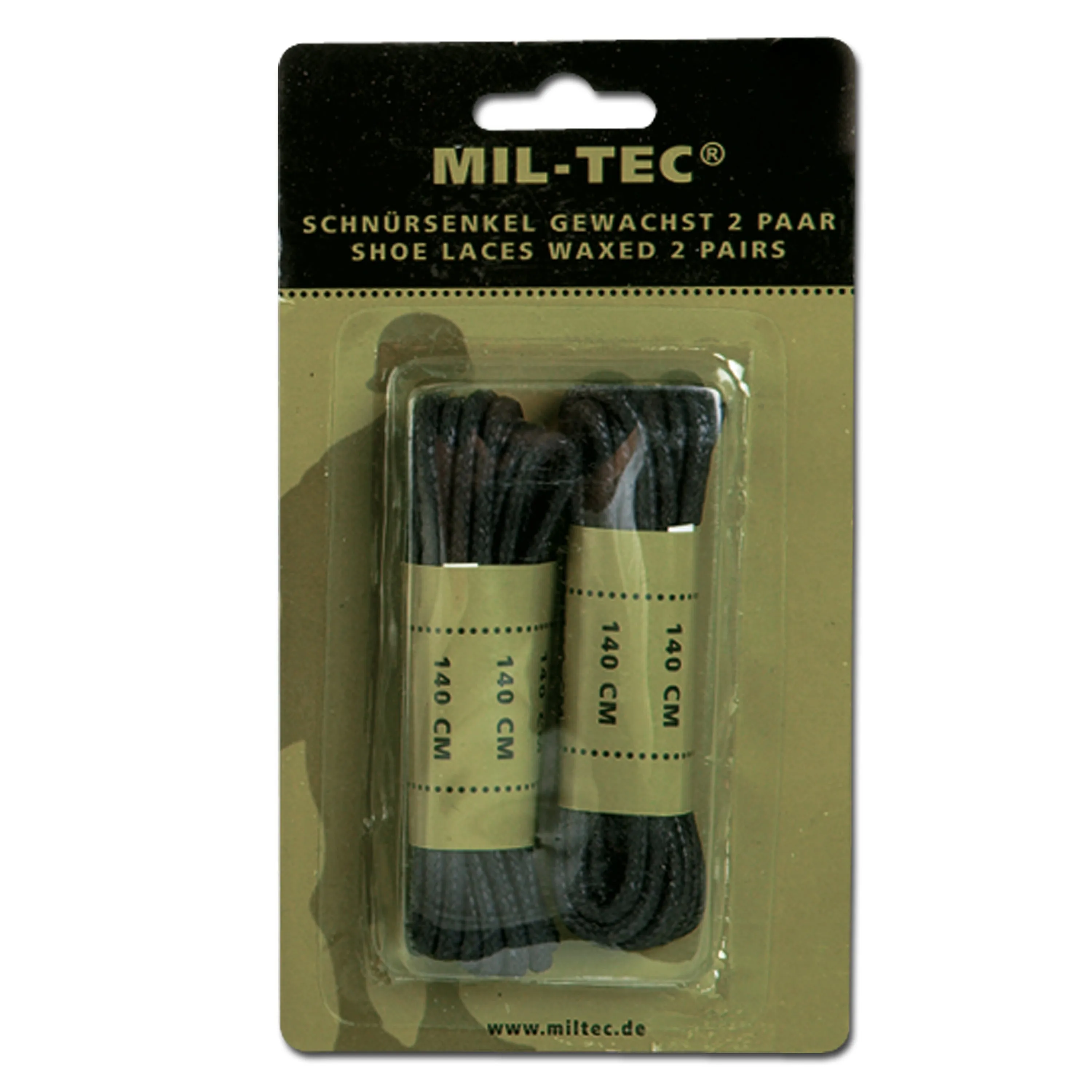 Mil-Tec -  Schnürsenkel gewachst