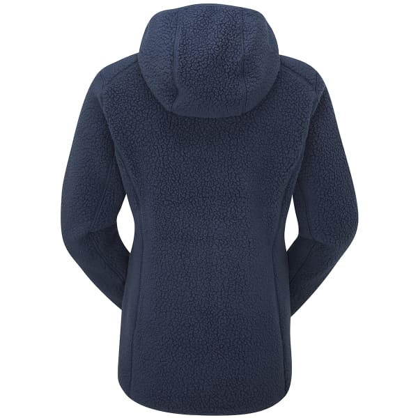 Veste polaire ski rando RAB SHEARLING HOODY W DEEP INK