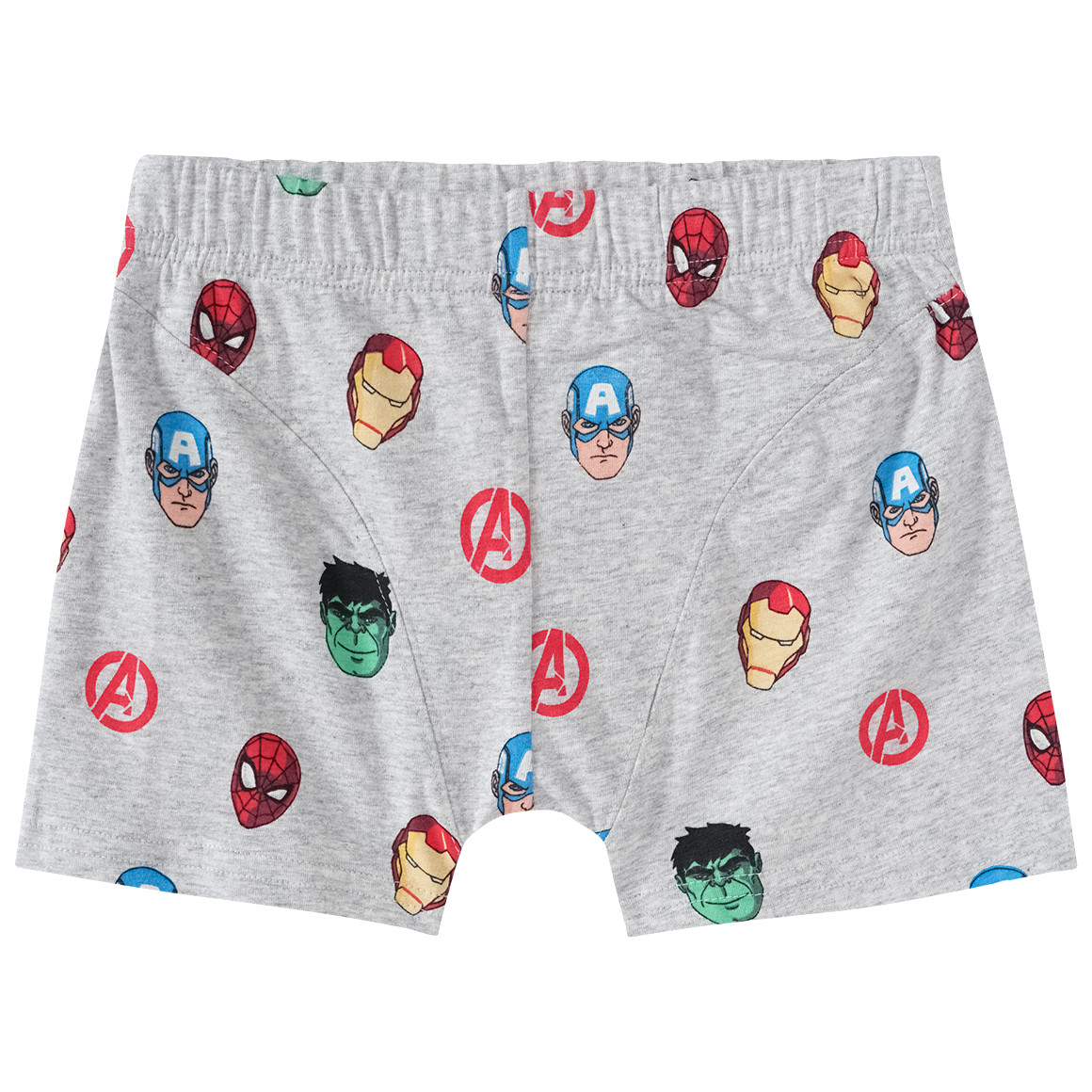 Topolino 3 MARVEL Avengers Boxer mit Prints dunkelgrau / hellgrau / rot