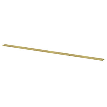 Tuinplank grenen hout ruw 240 x 1,9 x 9,8 cm
