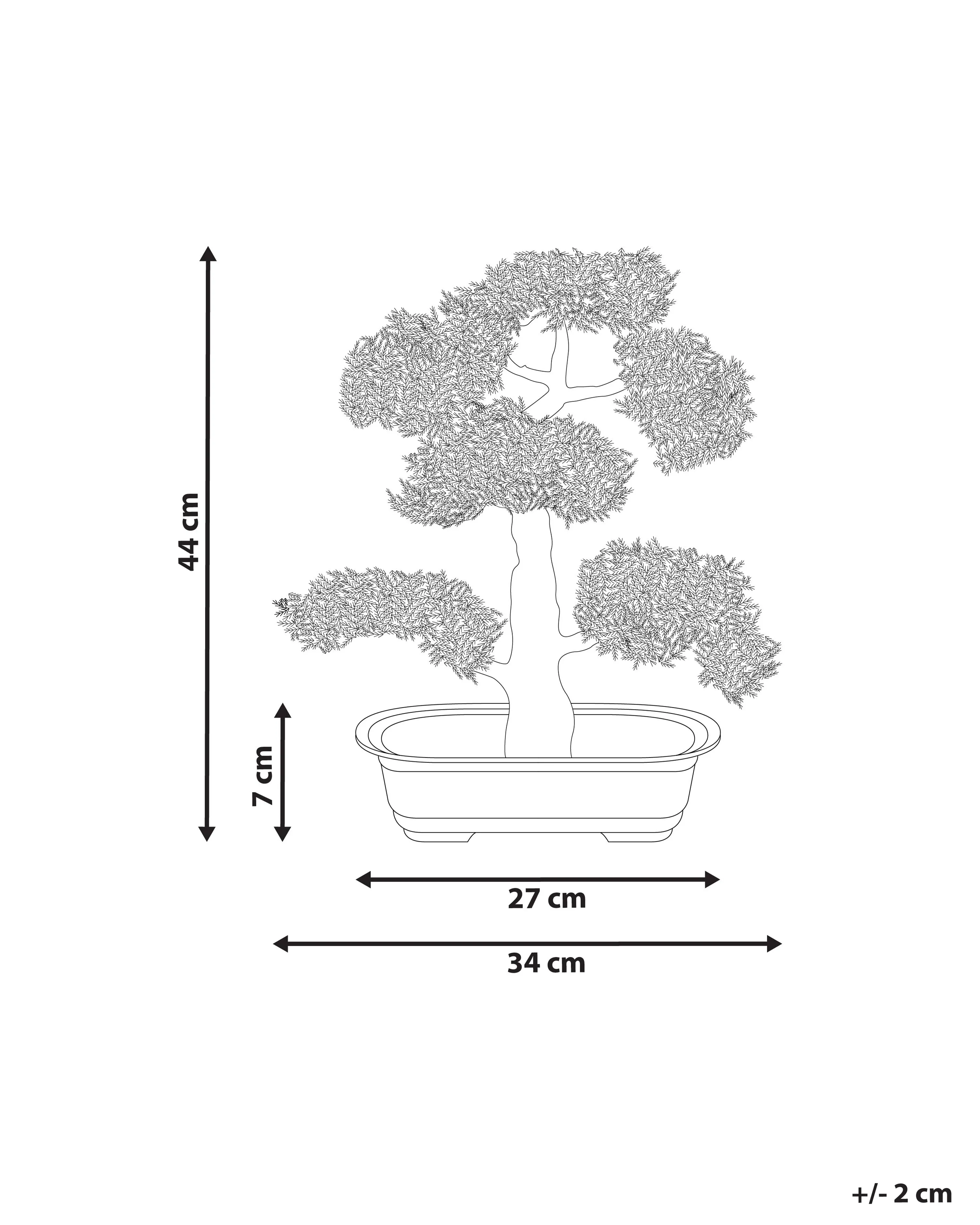 Kunstplant PINE 44 cm Groen