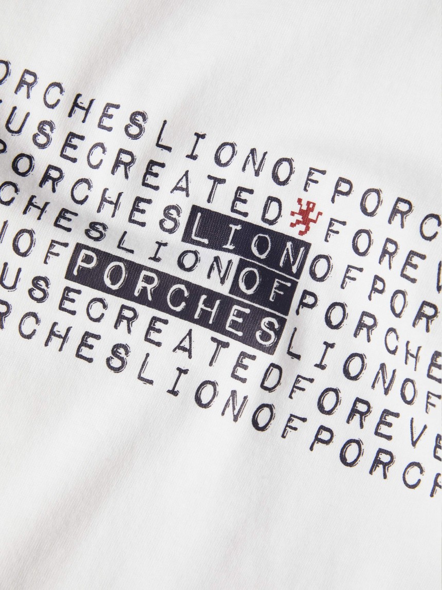 T-shirt em algodão