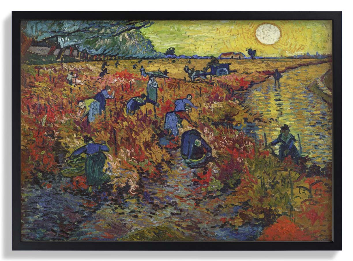 Der rote Weinberg von Van Gogh