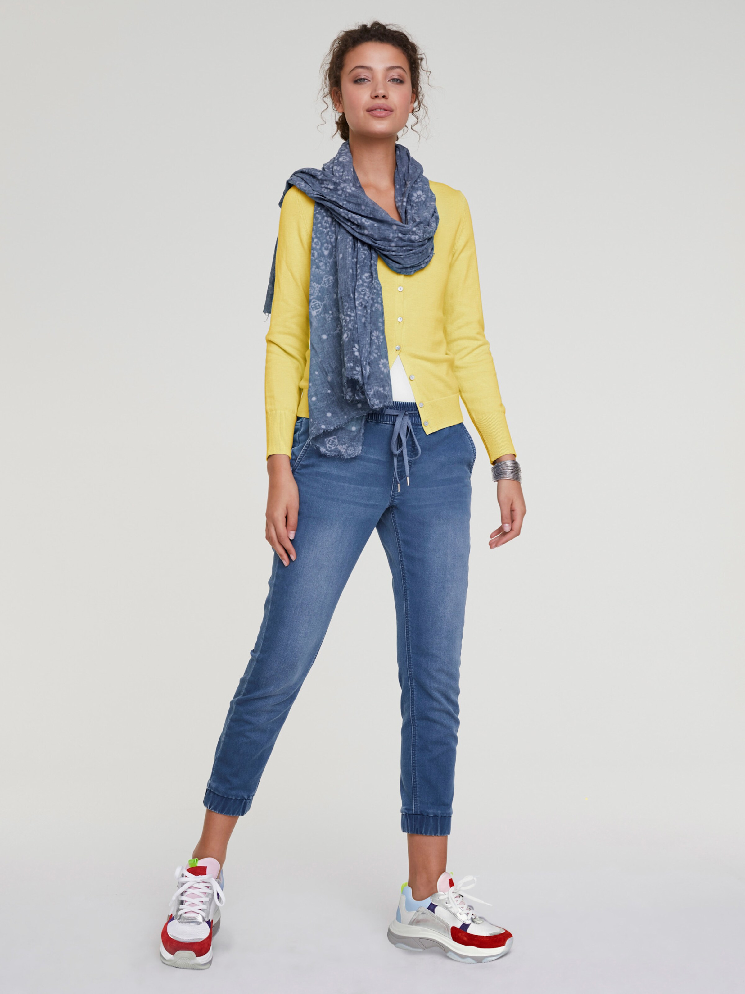 Feinstrickjacke