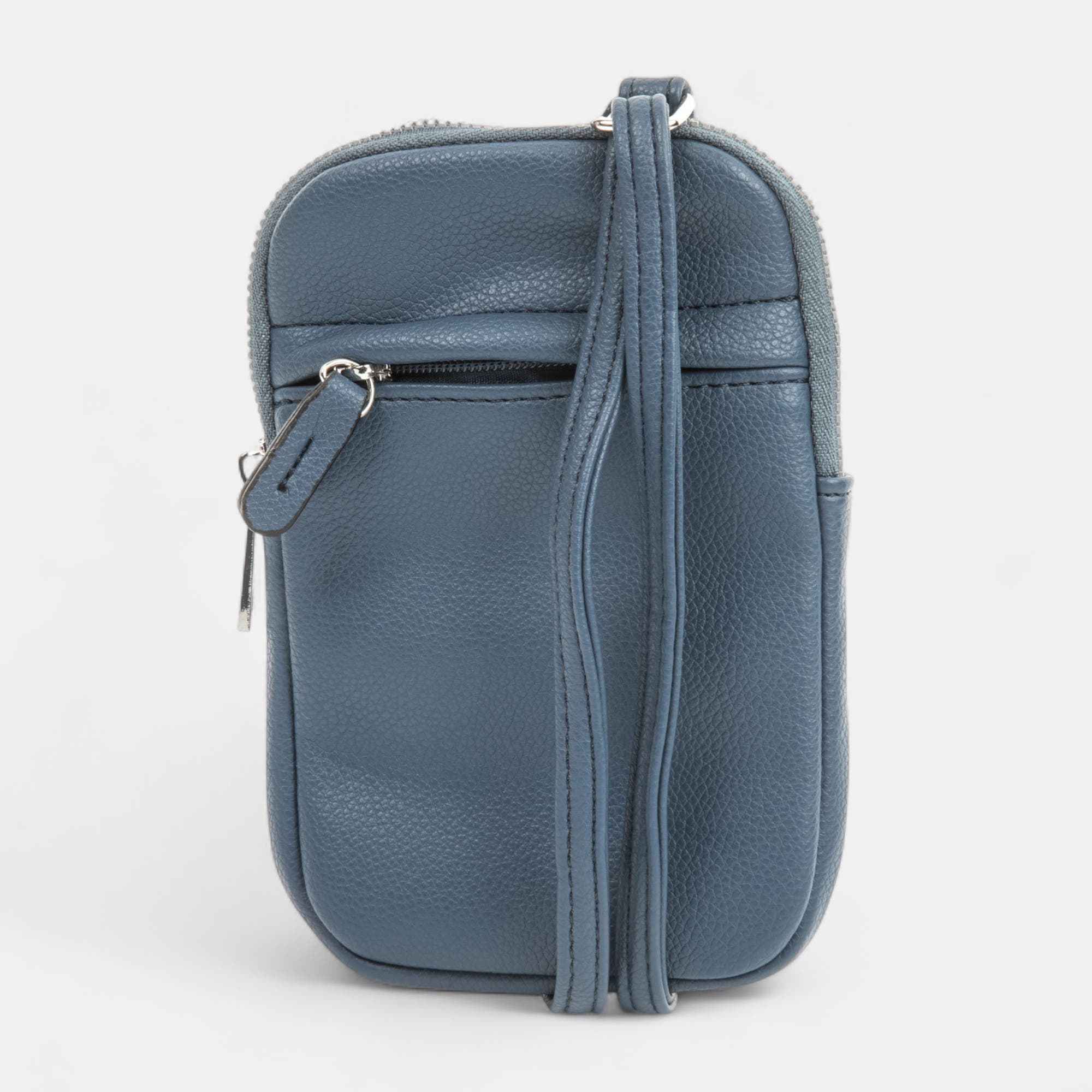Pochette pour téléphone bleu