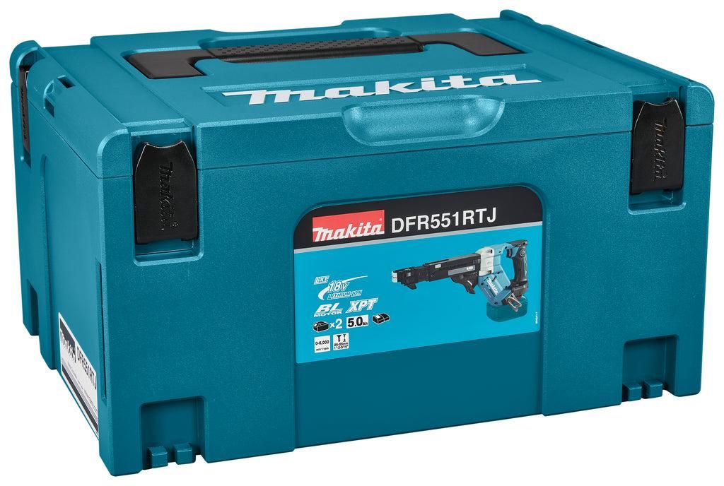 Makita DFR551RTJ Accu bandschroefmachine 25-55mm 18V 5.0Ah in Mbox