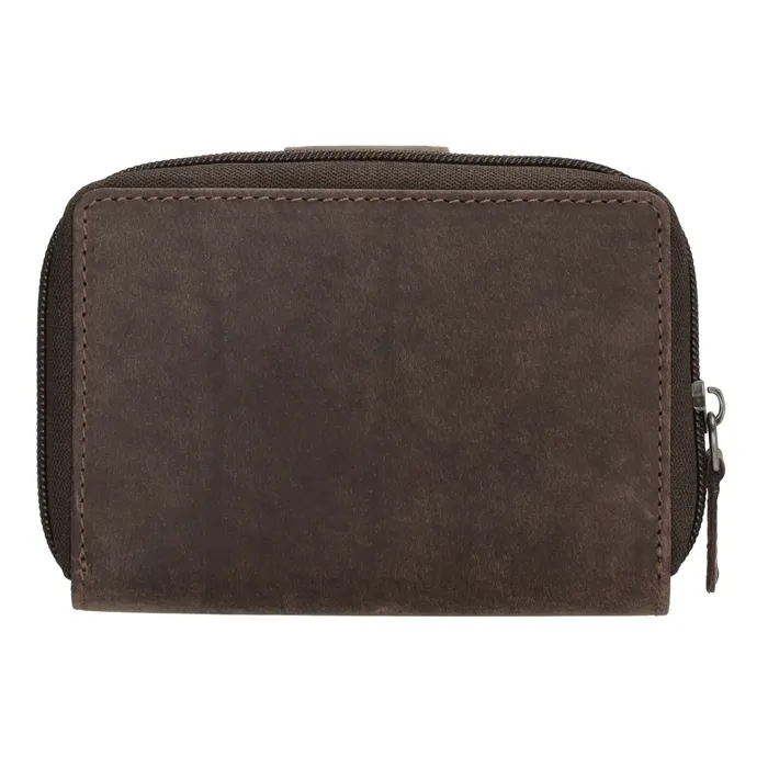 Hide & Stitches Idaho Wallet Donkerbruin