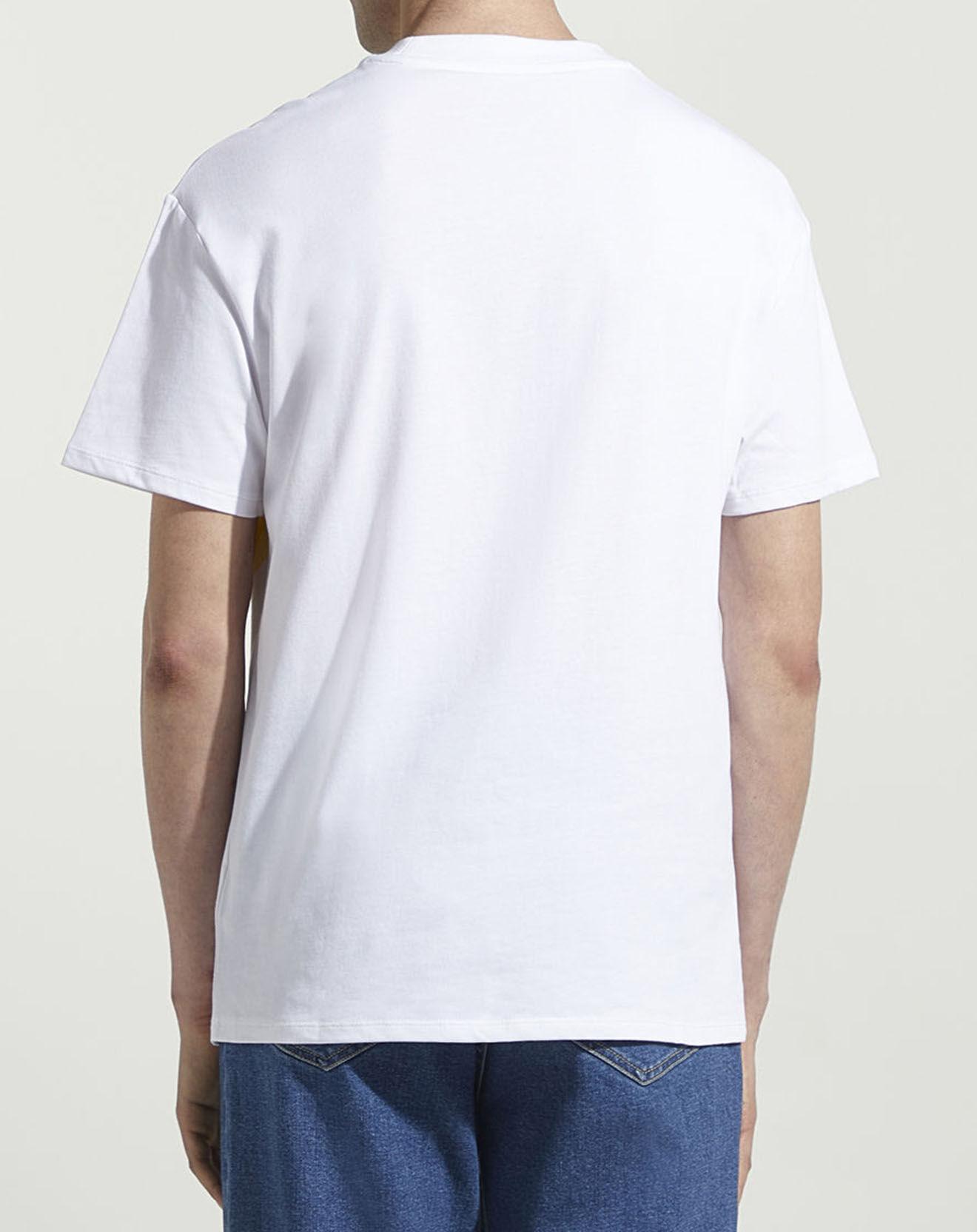 Galeries Lafayette T-Shirt en Coton Bio Bloose s mc smiley blanc