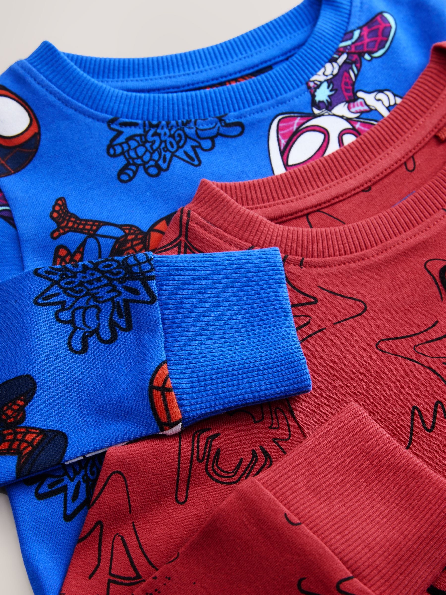 Rode Spidey - Gelicentieerde knusse pyjama's 2 pack (9mnd -10jr)
