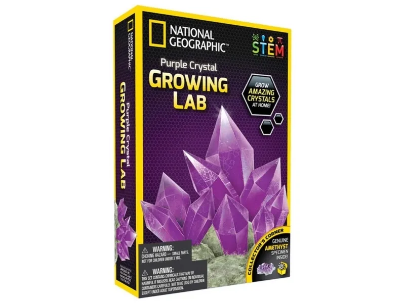 National Geographic Crystal Grow Purple