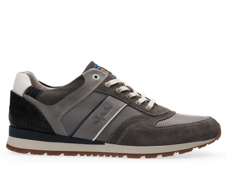 Australian Footwear Navarone leather grey-blue-white (KE0)
