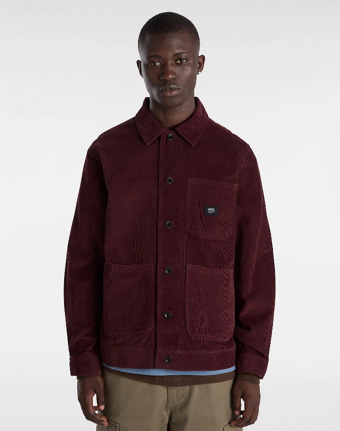 Vans Drill Chore Coat Corduroy Bitter Chocolate