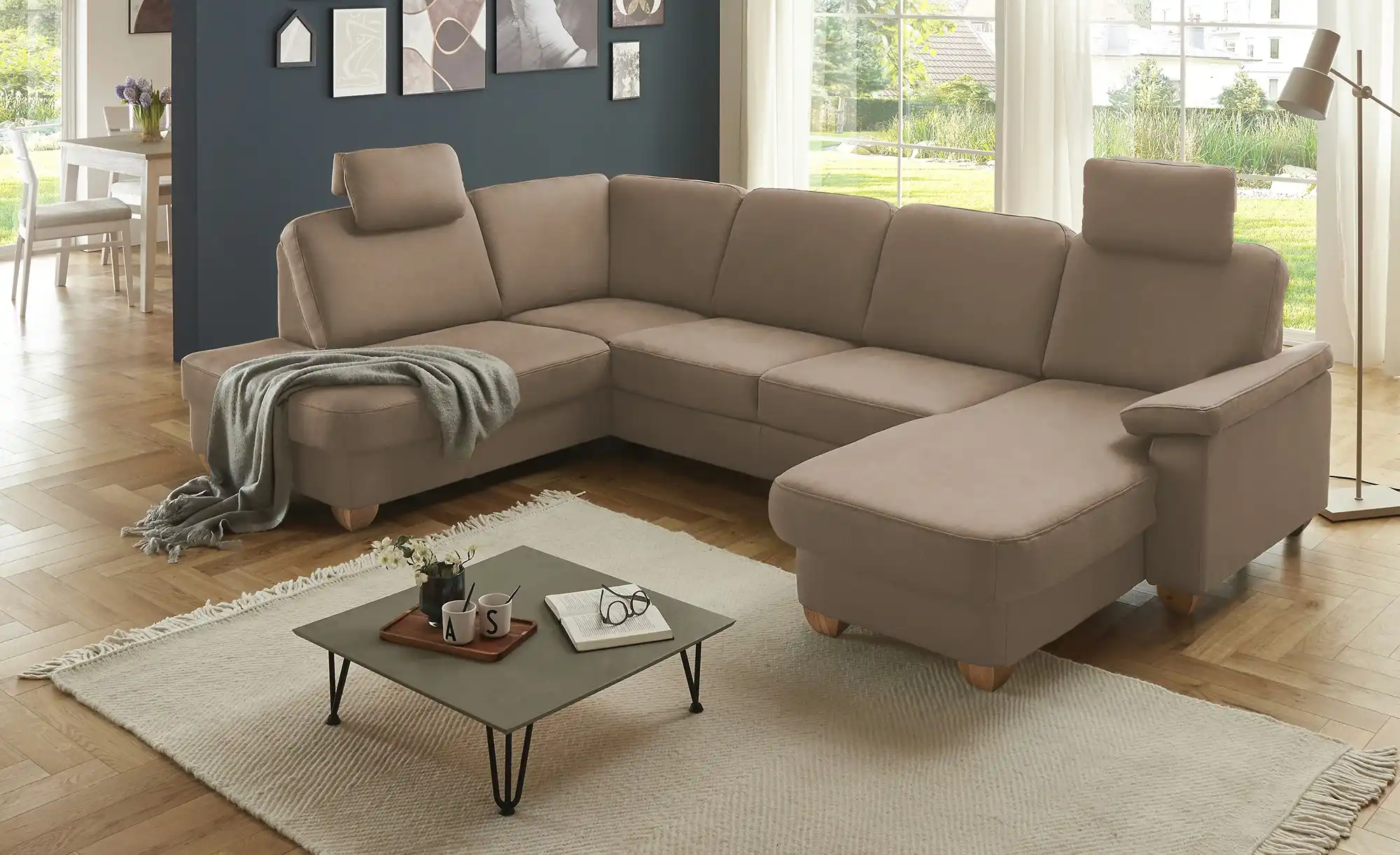 meinSofa Wohnlandschaft  aus Kunstleder Oliver