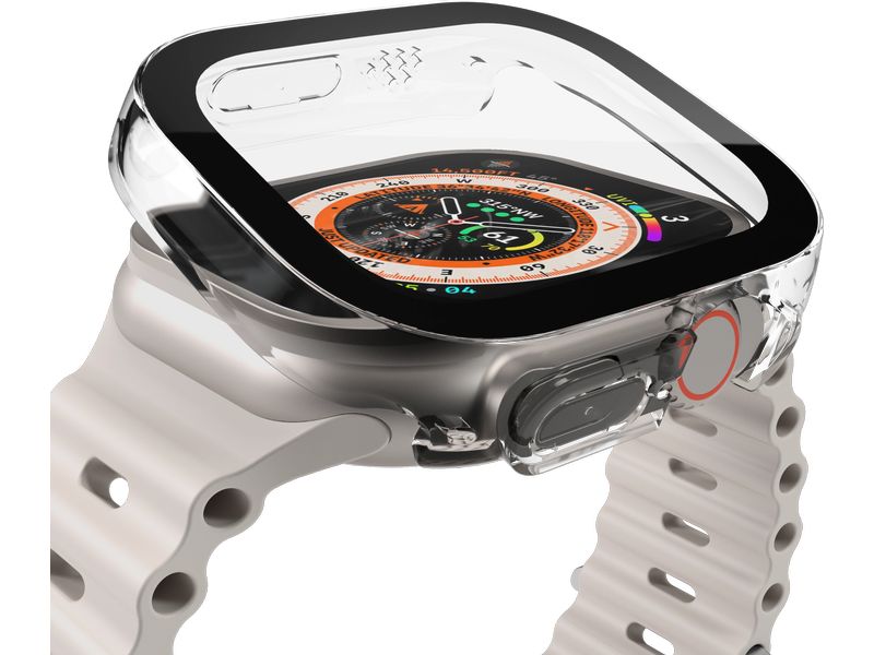 Vonmählen Displayschutz Thin Apple Watch Ultra Transparent Displayschutz für die Apple Watch Ultra