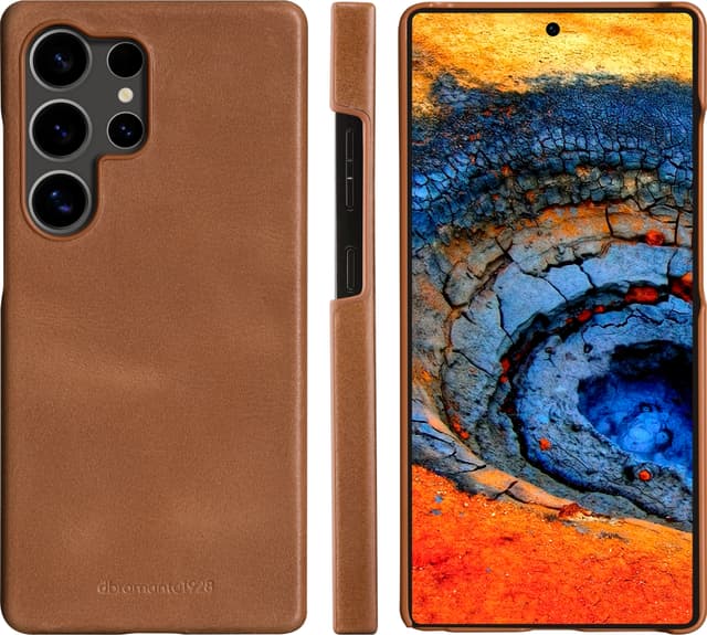 Dbramante1928 Lynge Samsung Galaxy S25 Ultra pungetui (tan)