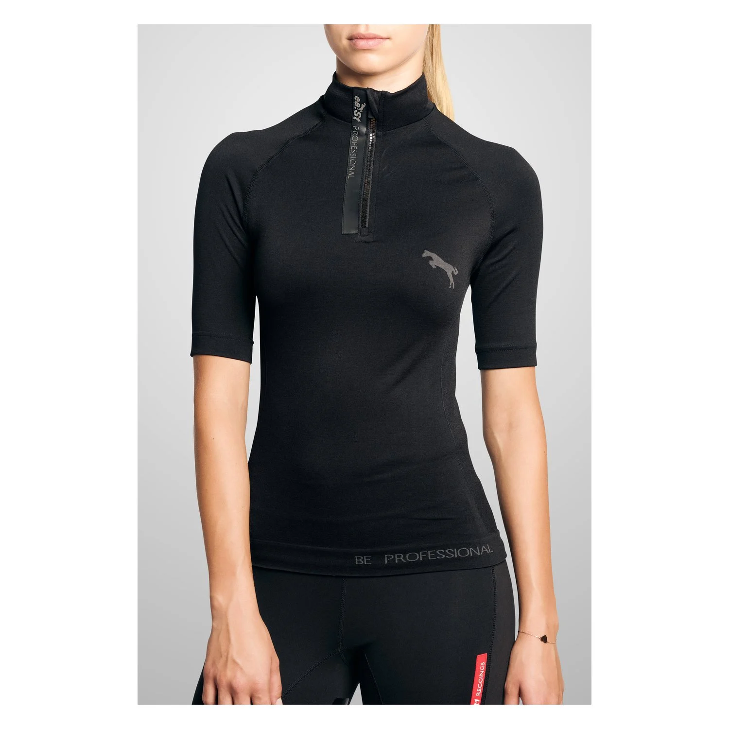 eaSt Shirt Seamless short - black