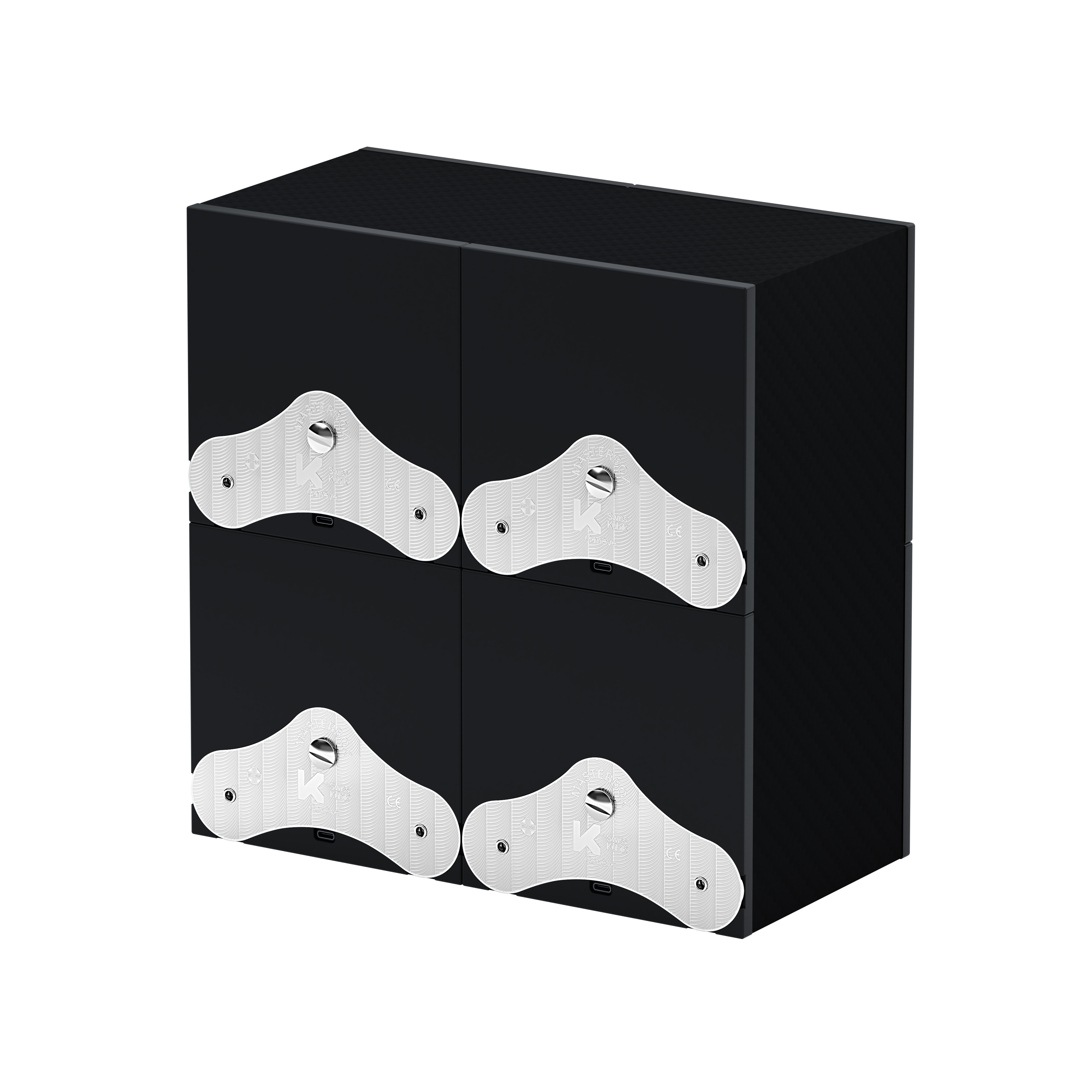 SwissKubik Masterbox Carbon - 4 Uhren