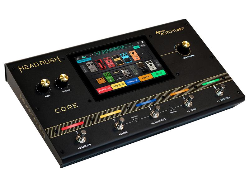 HeadRush Effektgerät CORE Perfekter Gitarren- und Gesangssound mit einem Tastendruck