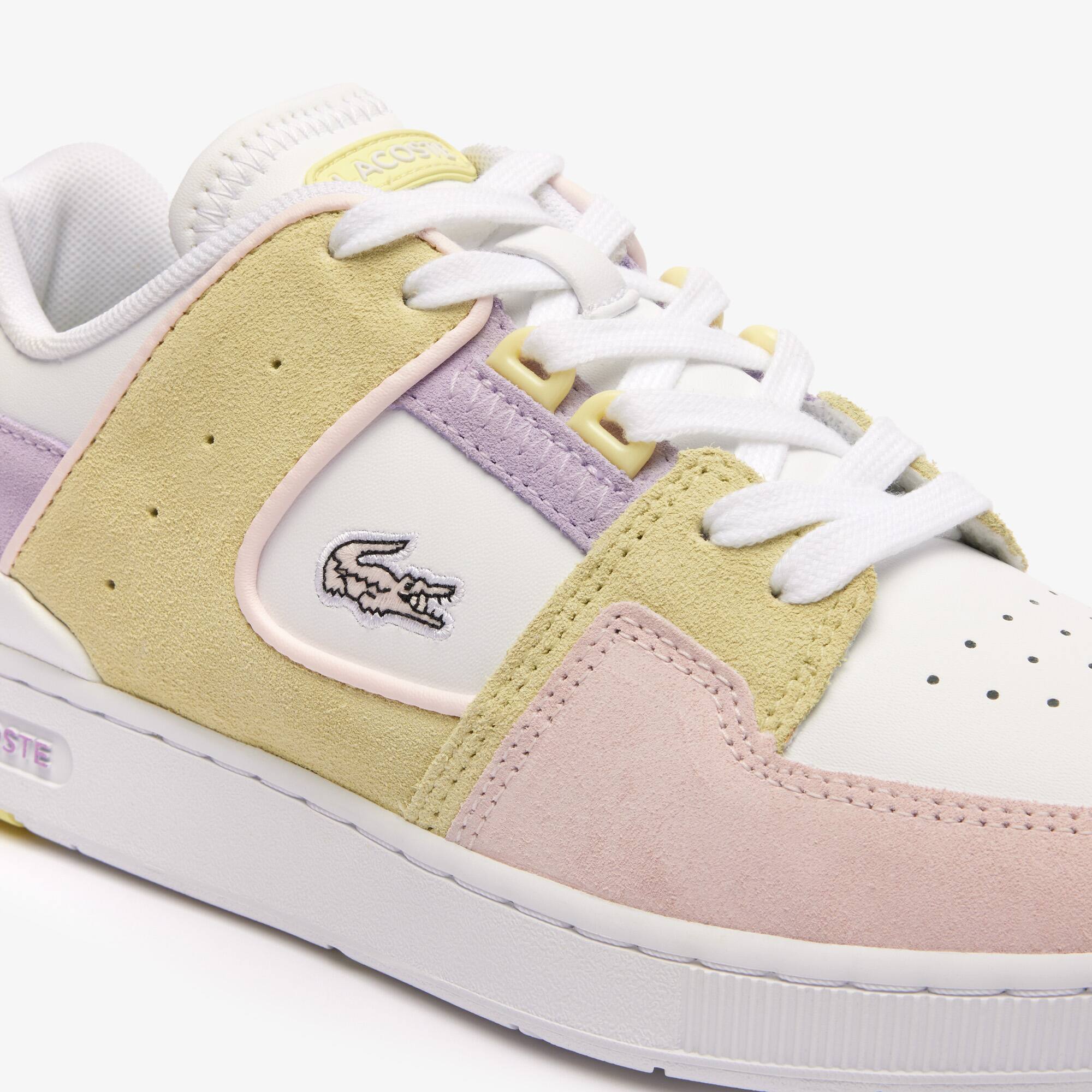 Sneakers Court Cage femme en cuir Sneakers - Rose - Lacoste - Femme