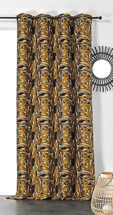 Rideau Brazil L.240 x L.135 cm jaune