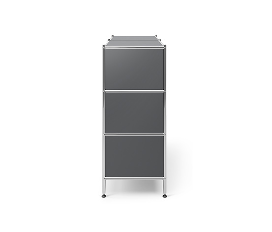Kommode Metall »CN3« mit 6 Schubladen, grau