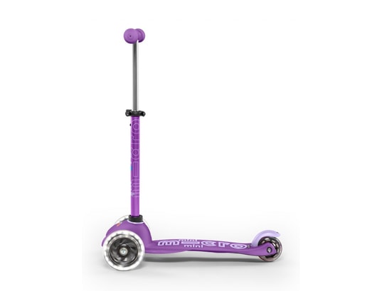 MICRO - Trottinette mini deluxe led - violet