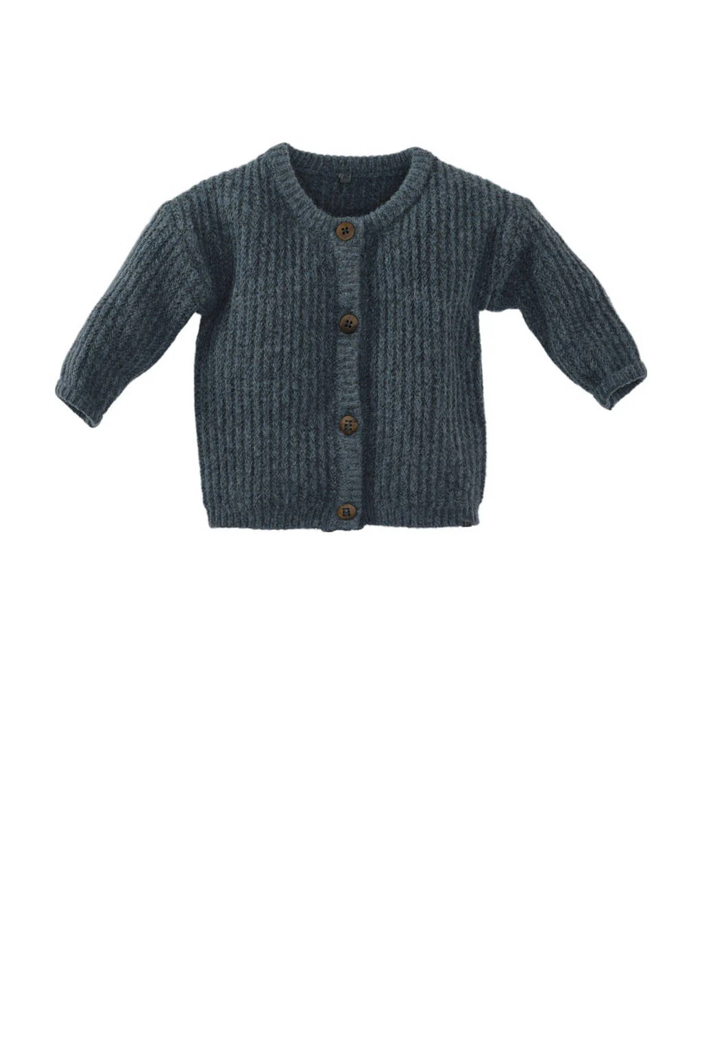 Z8 newborn gebreid vest Mert grijs