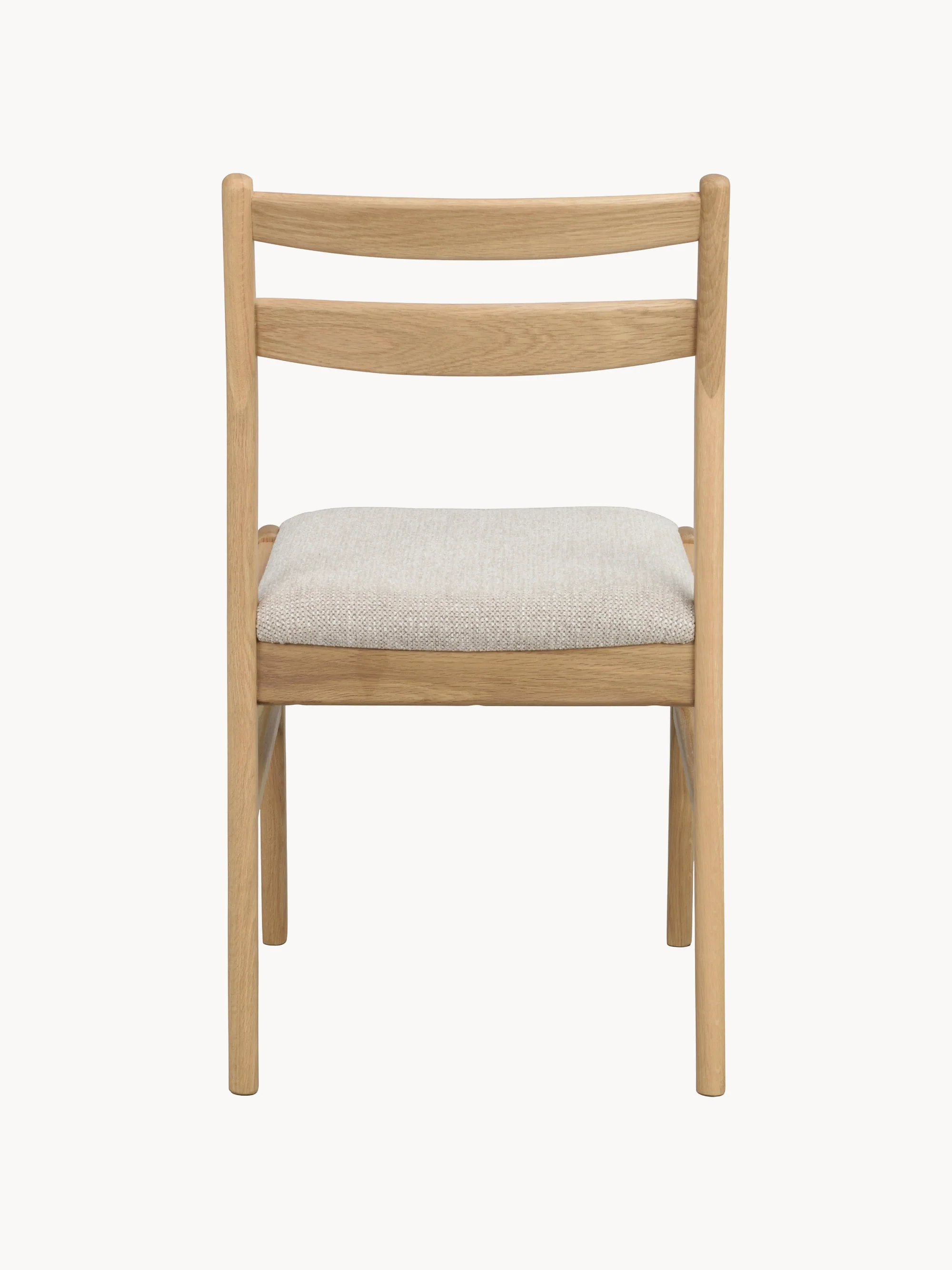 Eikenhouten eetstoelen Kerwin, 2 stuks