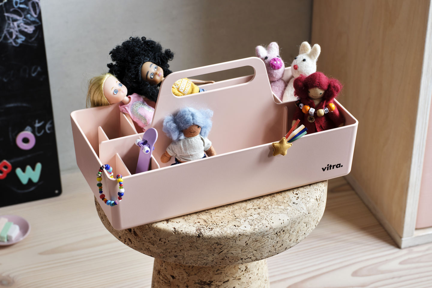 Opbergbox Vitra Toolbox RE pale rose