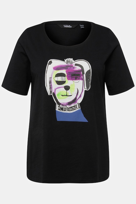 T-Shirt, Hund, Classic, Rundhals, Halbarm
