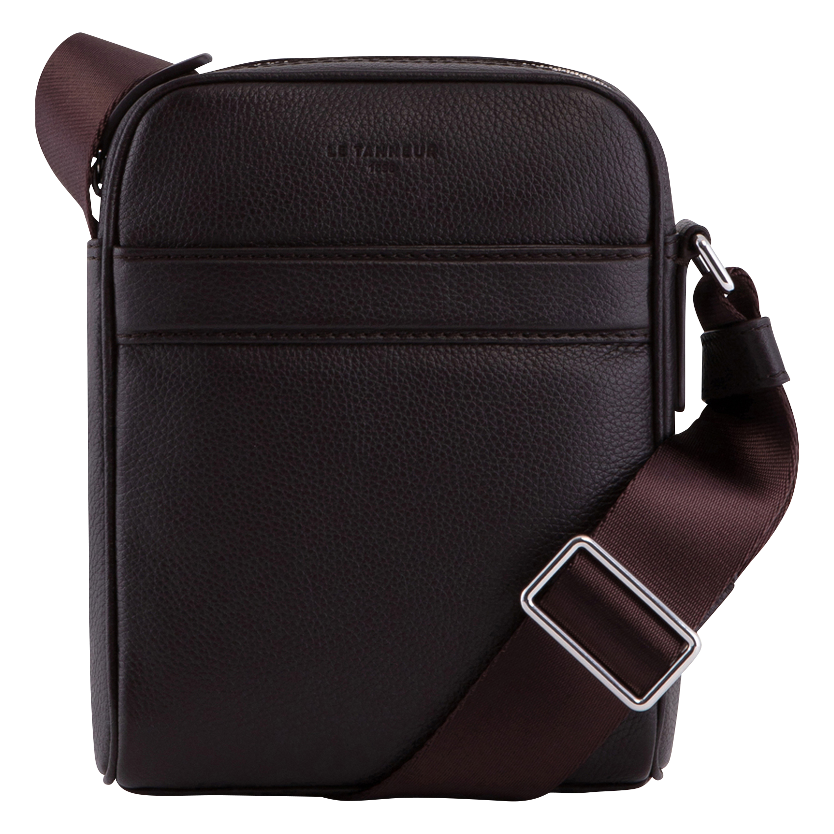 CHARLES - Sacoche en cuir| Marron