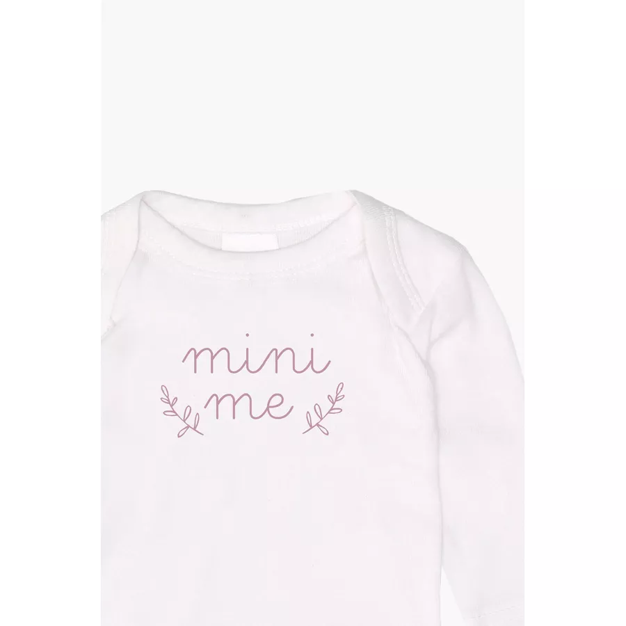 Liliput Langarmbody im 2er-Pack Mini Me  Little Sister weiß