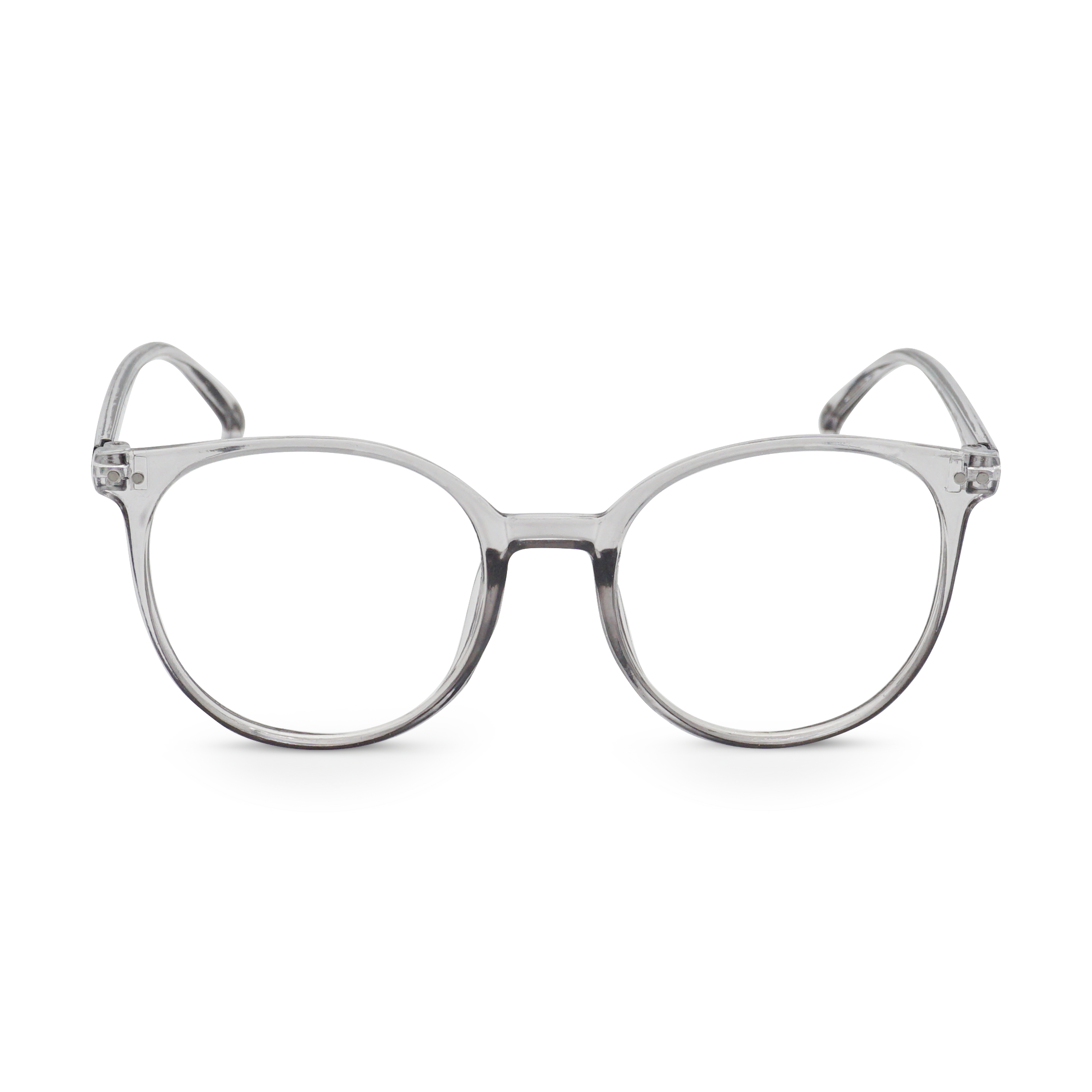 Anti Blue Light Blaulichtfilter Brille Computerbrille - Grau / Transparent