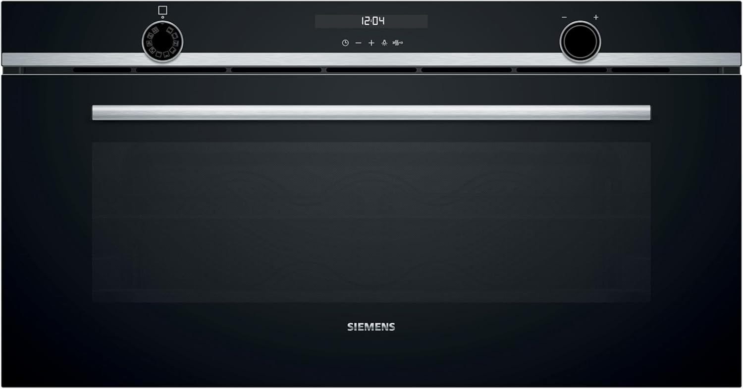 Siemens VB558C0S0 iQ500 Backofen Elektro / Einbau / A+ / 90 cm / Heißluft / Digital Display Edelstahl